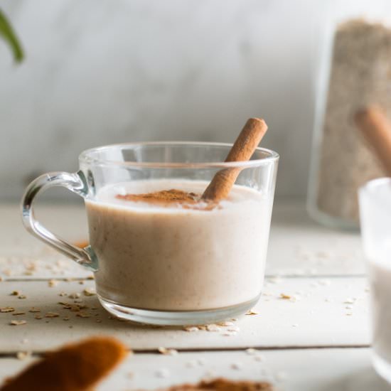 Oatmeal Drink (atole de avena) - Recipe photo by LifeAroundtheTable