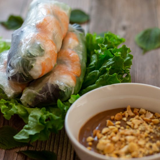Vietnamese Spring Rolls - Recipe photo by waitthatsgood