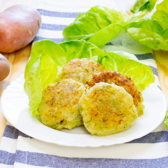 Bubble and squeak cakes - Recipe photo by mecooks.com