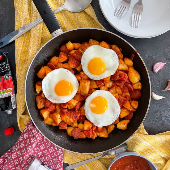 Patatas Bravas - Recipe photo by donnadundasblog