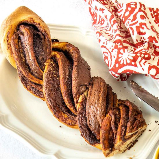 Speculoos or Nutella Braided Bread - Recipe photo by iwilkerson