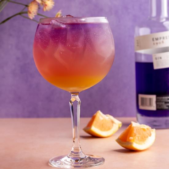 Empress Gin Cocktail - Recipe photo by CookhouseDiary