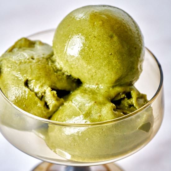 Matcha Banana Nice Cream - Recipe photo by proportionalplate
