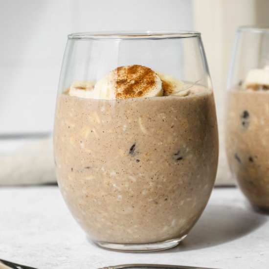 GF Oatmeal Raisin Overnight Oats - Recipe photo by smallfarmbiglife