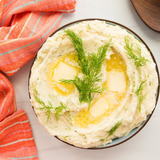 Mashed Potatoes with Sour Cream - Recipe photo by senseandedibility