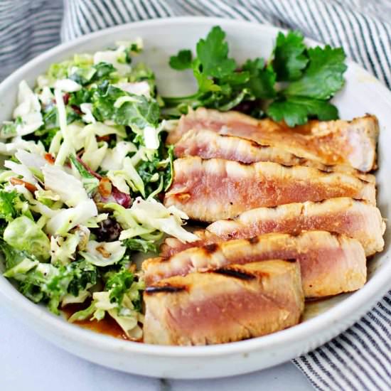 Grilled Tuna Steaks - Recipe photo by karenskitchenstories