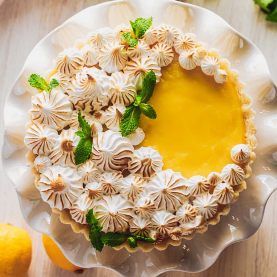 Lemon Meringue Tart - Recipe photo by Sweet Tea and Thyme