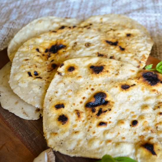 Pillowy Gluten Free Flatbread - Recipe photo by Rabbios Kitchen