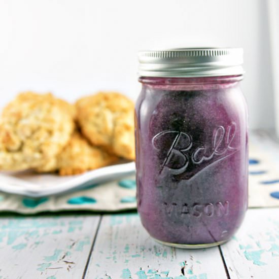 Blueberry Cardamom Curd - Recipe photo by bunsenburnerbakery