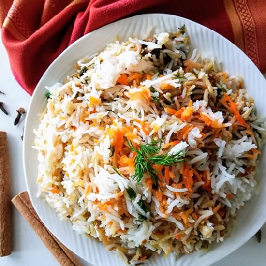 Madras Chicken Biryani - Recipe photo by The Inspirational Nook