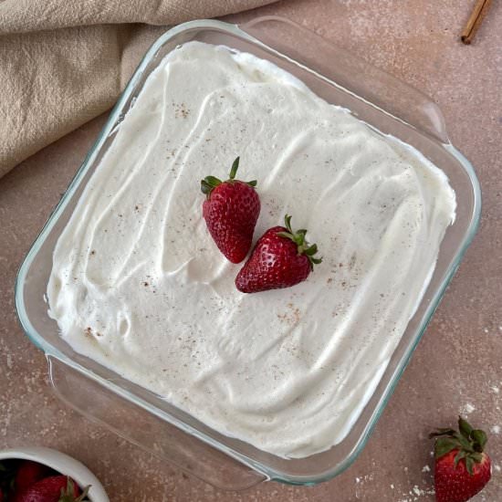Vegan Tres Leches Cake - Recipe photo by serenetrail