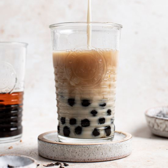 Okinawa Bubble Milk Tea – Boba - Recipe photo by myveganminimalist