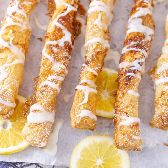 Lemon Puff Pastry Sticks - Recipe photo by dwayland
