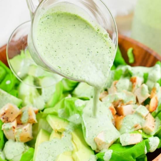 Green Goddess Dressing - Recipe photo by WillCookForSmiles