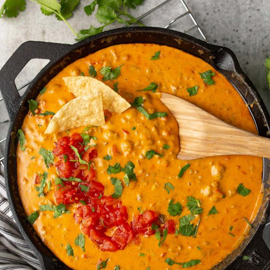 Velveeta Rotel Sausage Dip - Recipe photo by cookingjar