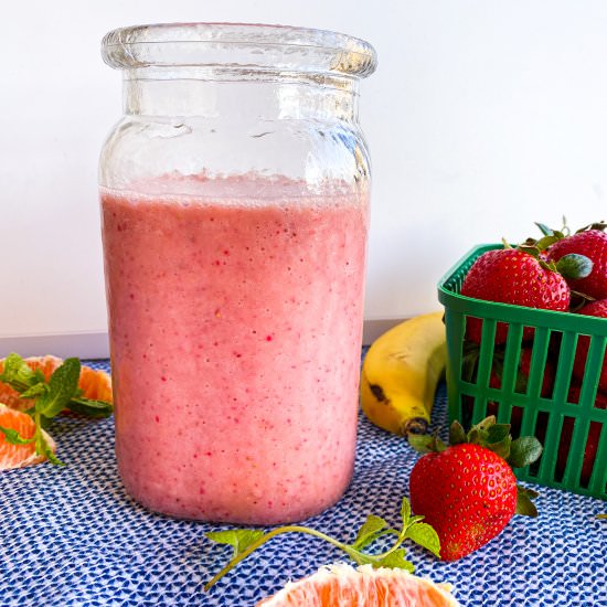 Secret Strawberry Banana Smoothie - Recipe photo by TastefullyGrace