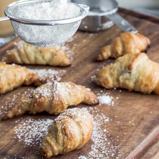 Chocolate Croissants - Recipe photo by The Hungary Buddha