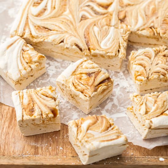 Caramel Marshmallows - Recipe photo by sugarsaltmagic