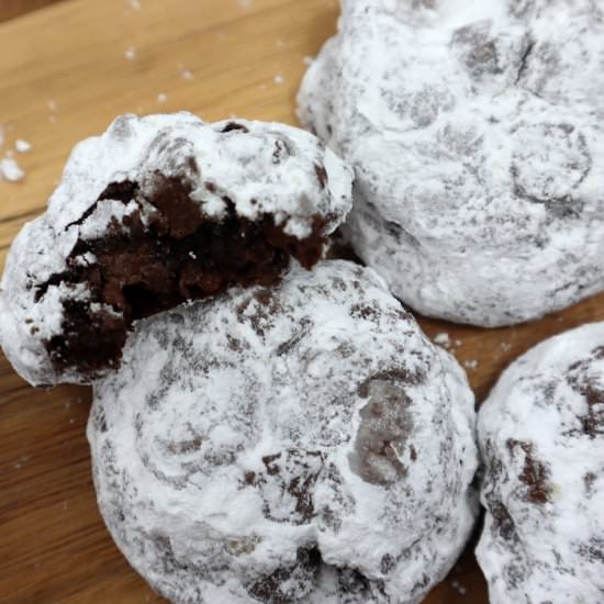 Easy Brownie Cookies - Recipe photo by TheFreckledCook