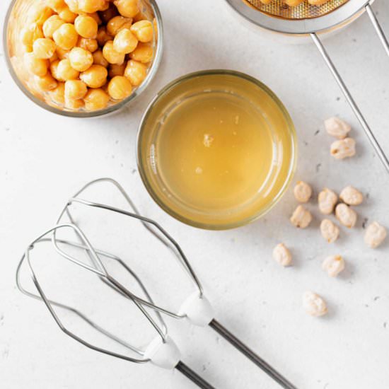 How To Make Aquafaba (Vegan Egg) - Recipe photo by Delightful Mom Food