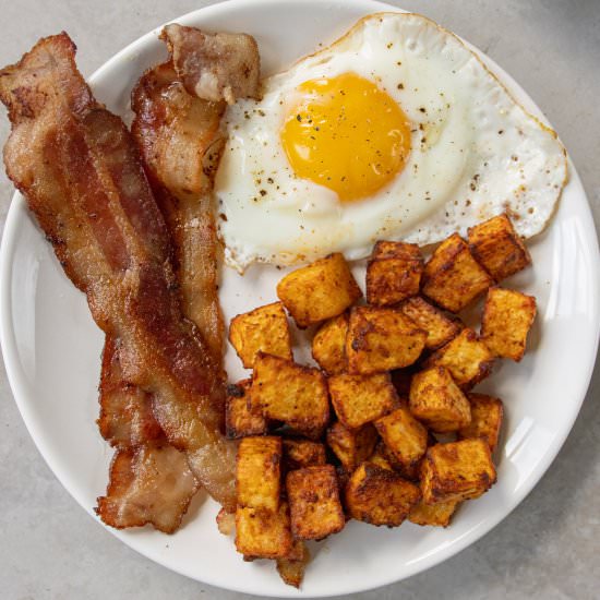 Air Fryer Home Fries - Recipe photo by MeganVsKitchen