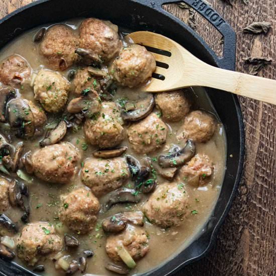 Swedish Meatball Stroganoff - Recipe photo by Jillianshealthfuleats