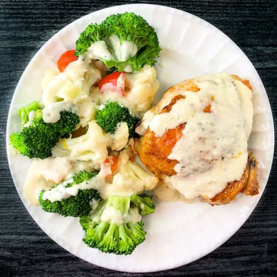 Air Fryer Chicken Thighs - Recipe photo by MyLifeCookbook