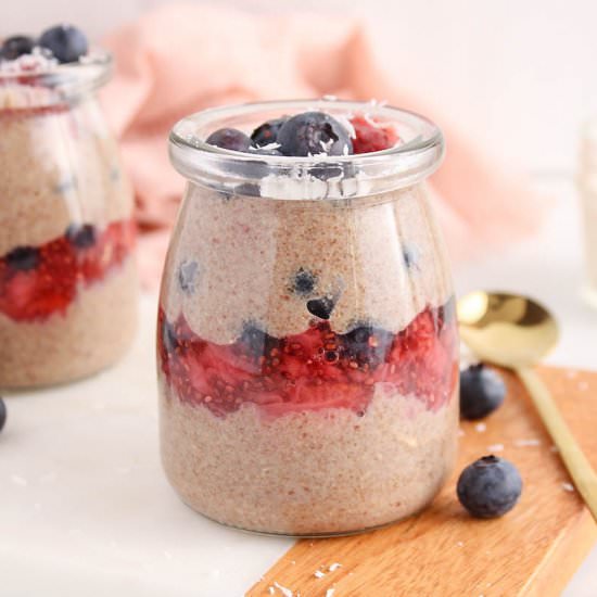 Flaxseed Pudding - Recipe photo by plantbasedjess