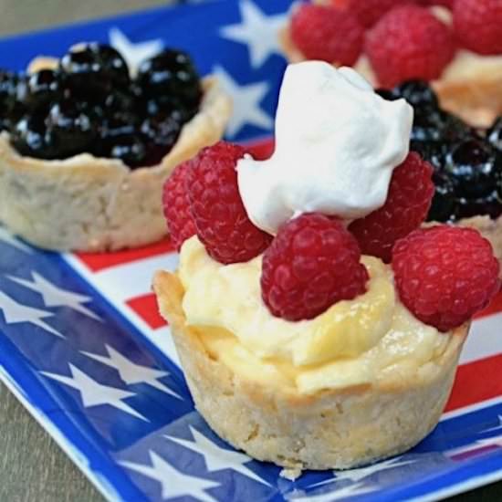 Lemon Curd Tartlets - Recipe photo by Kitchengetaway