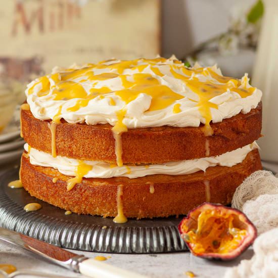 Passion Fruit Cake - Recipe photo by littlesugarsnaps