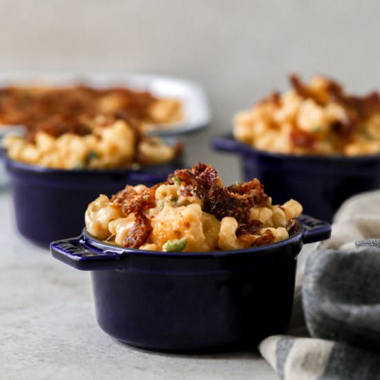 Homemade Mac & Cheese with Bacon - Recipe photo by farmflavor