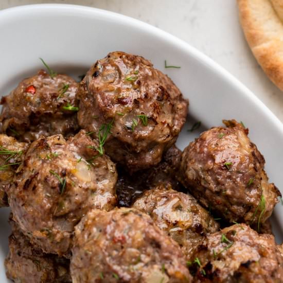 Juicy Lamb Meatballs - Recipe photo by garlic and zest