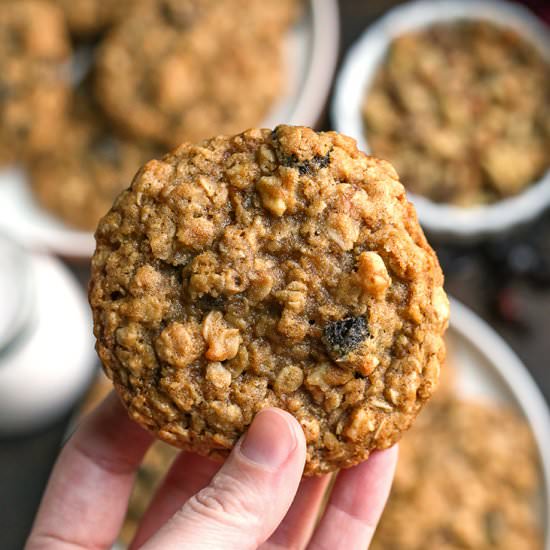 Chewy Oatmeal Cranberry Cookies - Recipe photo by realfoodwithjessica