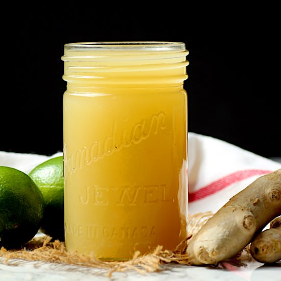 Ginger Lime Syrup - Recipe photo by DomesticDreamboat