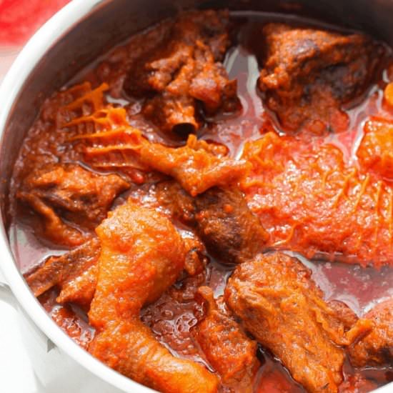 Nigerian Tomato Stew - Recipe photo by Simshomekitchen