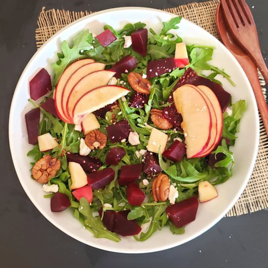 Arugula Beet Salad - Recipe photo by ProfusionCurry