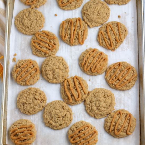 Vegan Peanut Butter Oatmeal Cookies - Recipe photo by My Life After Dairy