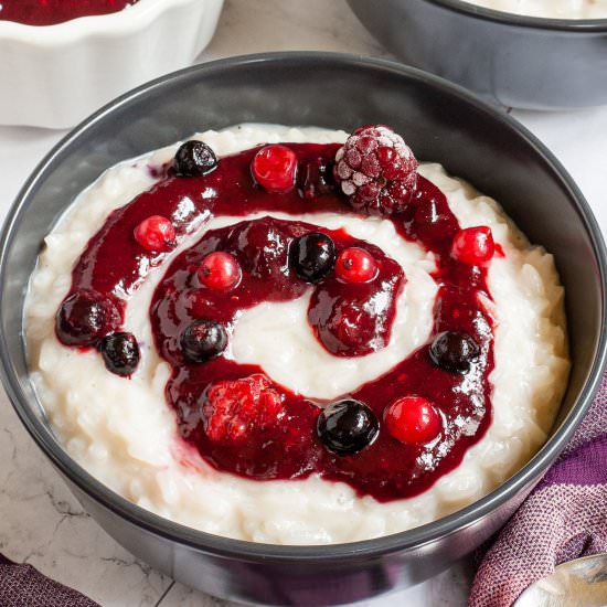 Vegan Rice Pudding 8 Flavor Variant - Recipe photo by MyPurePlants