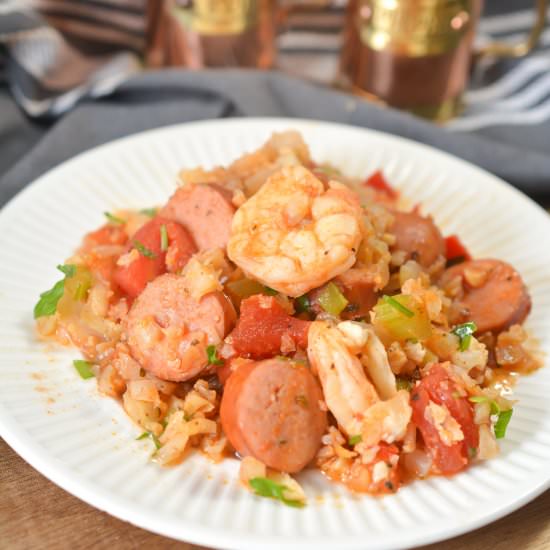 Keto Jambalaya - Recipe photo by littlebitrecipes