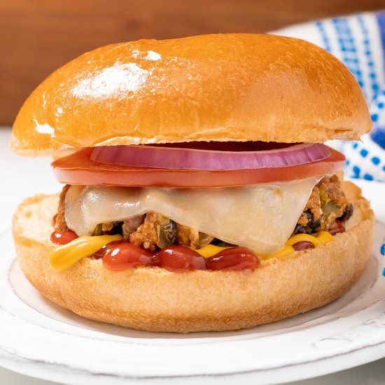 Black Bean Burger Recipe - Recipe photo by KeyToMyLime