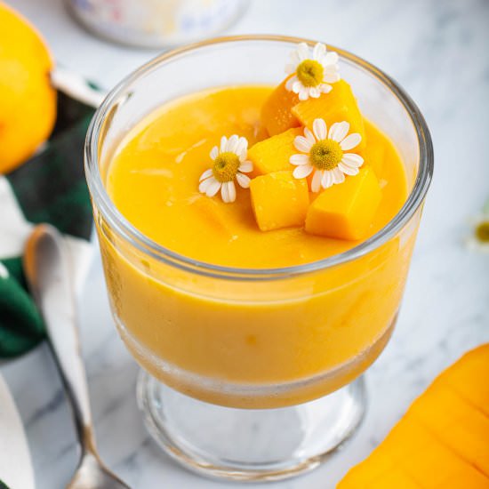 Loaded Mango Pudding - Recipe photo by Lokness