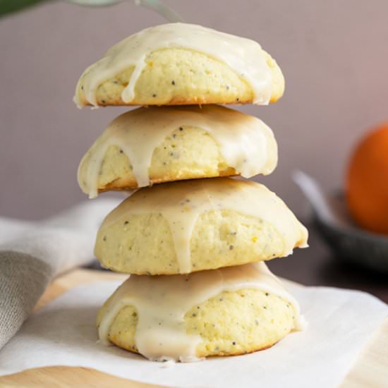 Glazed Ricotta Orange Cookies - Recipe photo by Mycookiejourney