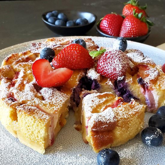Cheesecake Bread Pudding - Recipe photo by ProfusionCurry