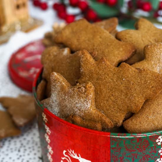 HONEY GINGERBREAD COOKIES - Recipe photo by AnaDurand