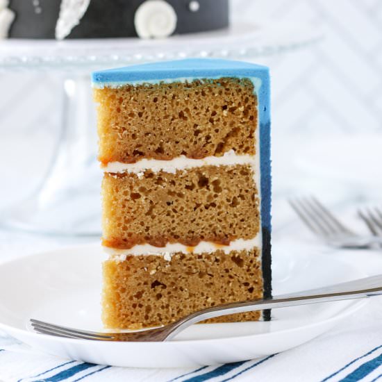 Brown Butter Cake with Caramel - Recipe photo by Bakes and Blunders