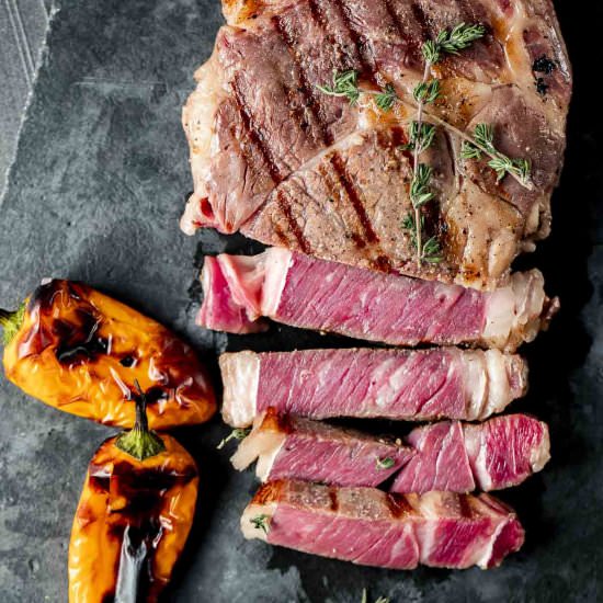 Sous Vide Ribeye - Recipe photo by Went Here 8 This