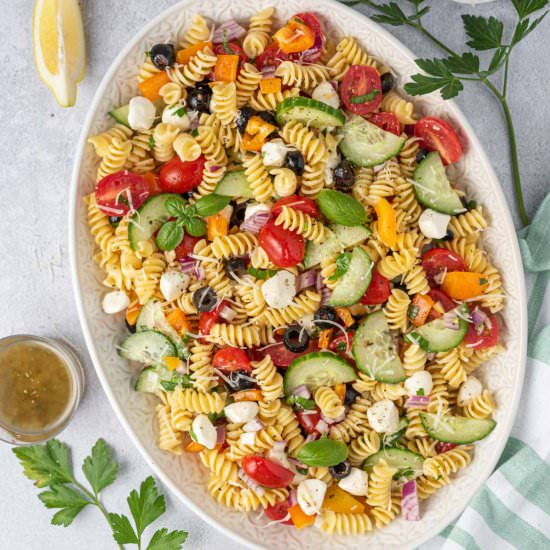 ITALIAN PASTA SALAD - Recipe photo by healthyfitnessmeals