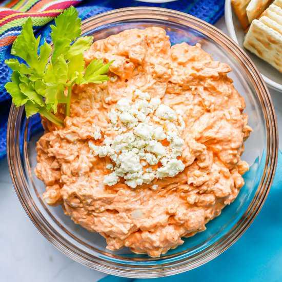 Buffalo chicken dip - Recipe photo by Family Food on the Table