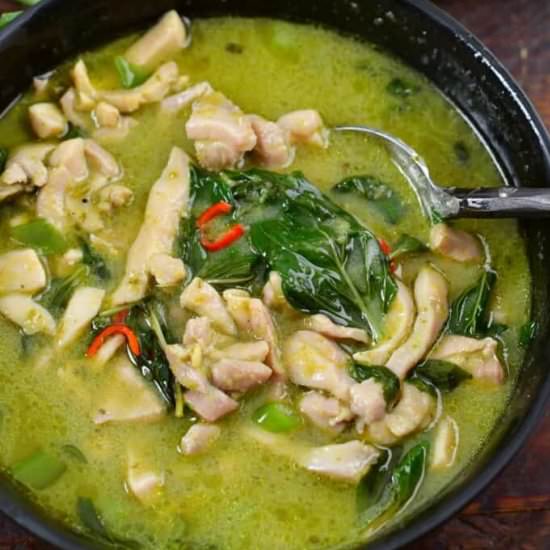 Thai Green Curry - Recipe photo by WillCookForSmiles
