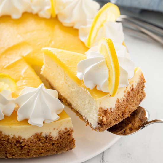 Lemon Cheesecake - Recipe photo by Lemon blossoms